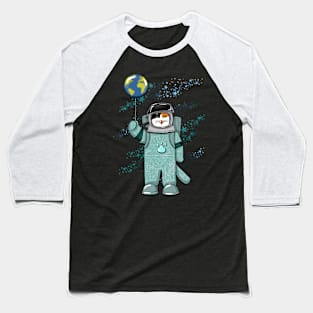 Astronaut cat Baseball T-Shirt